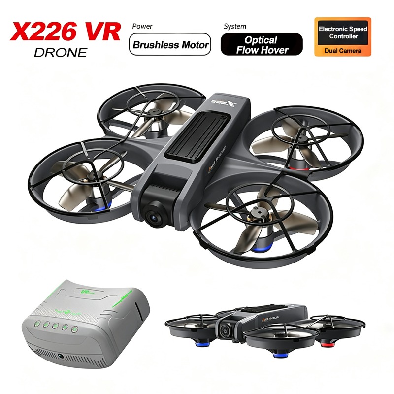 Fpv Brushless Rc Drone 4K - Dron VR Big Drones con Cámara