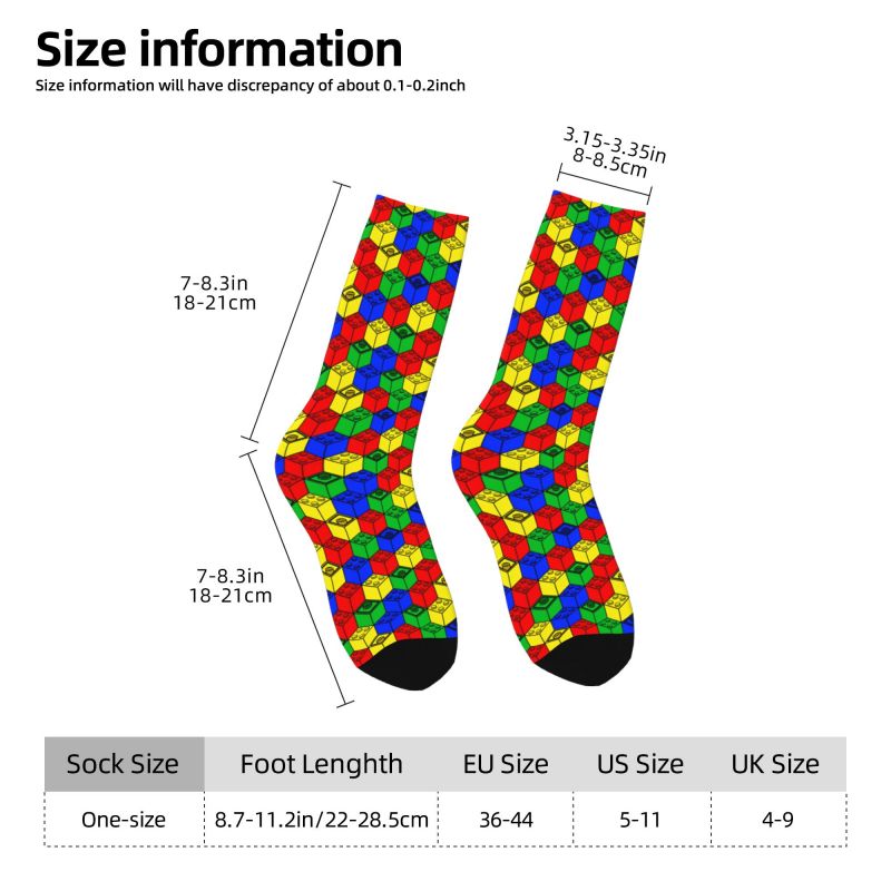 Calcetines de bloques de const - Building Blocks reseña y precio