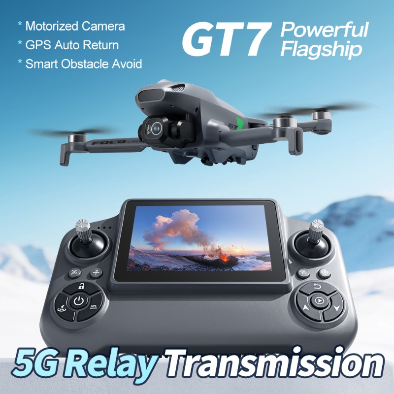 GT7 RC, dron profesional con G - Fpv Brushless Rc Drone 4K reseña y precio