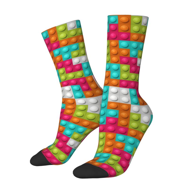 Calcetines de vestir con patró - Building Blocks reseña y precio