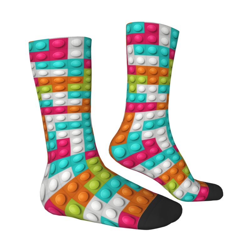 Calcetines de vestir con patró - Building Blocks reseña y precio