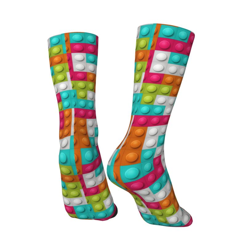 Calcetines de vestir con patró - Building Blocks reseña y precio