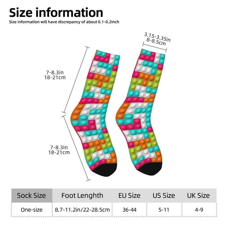 Calcetines de vestir con patró - Building Blocks reseña y precio