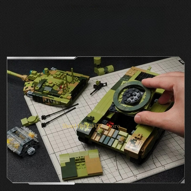 KEEPPLEY, bloques de construcc - Lego Compatible Military Tank reseña y precio