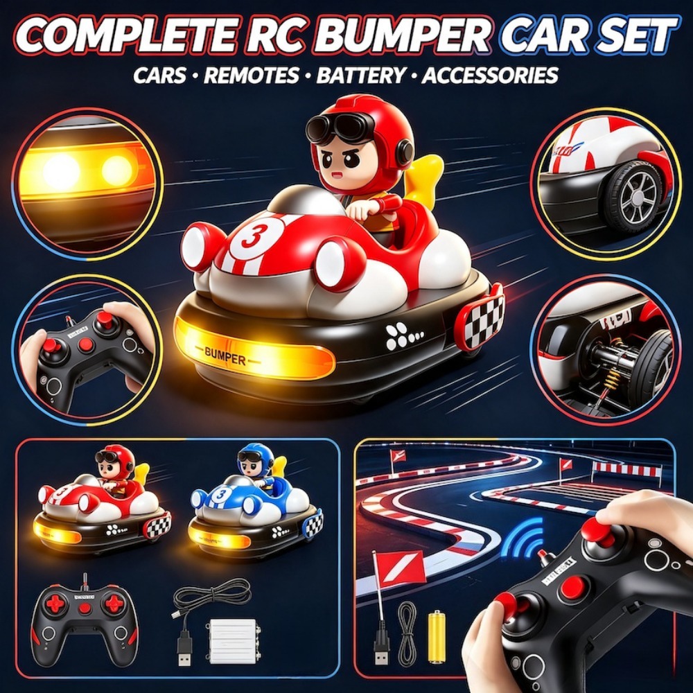 Coche de Choque Teledirigido d - Remote Control Toys reseña y precio